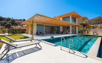 Gumusluk L House luxury villa with panoramic sea view